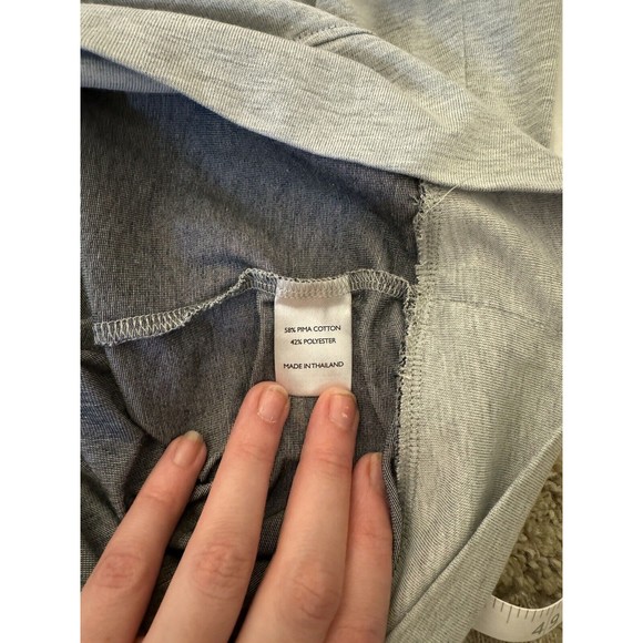 BLACK CLOVER Men’s Medium 1/4 Zip Dri Balance Vivid Luck Performance Shirt Gray - Picture 8 of 12